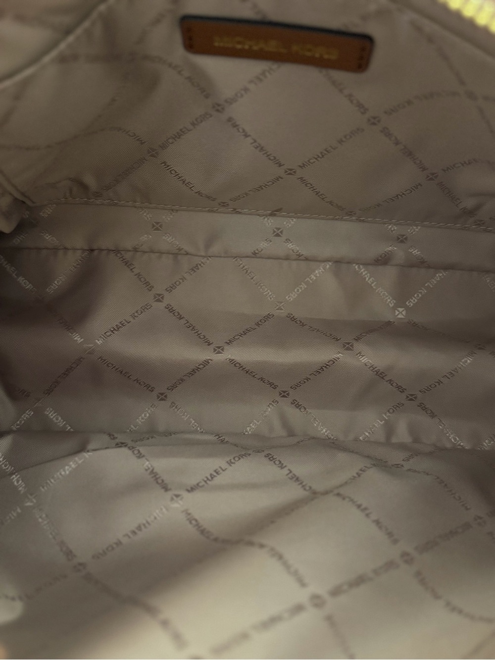 Michael Kors Cecilia Brown and Tan Shoulder Bag - Picture 9 of 9